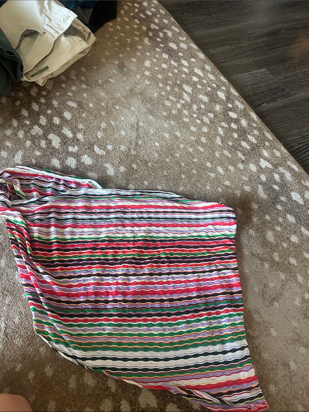 Montce striped sarong